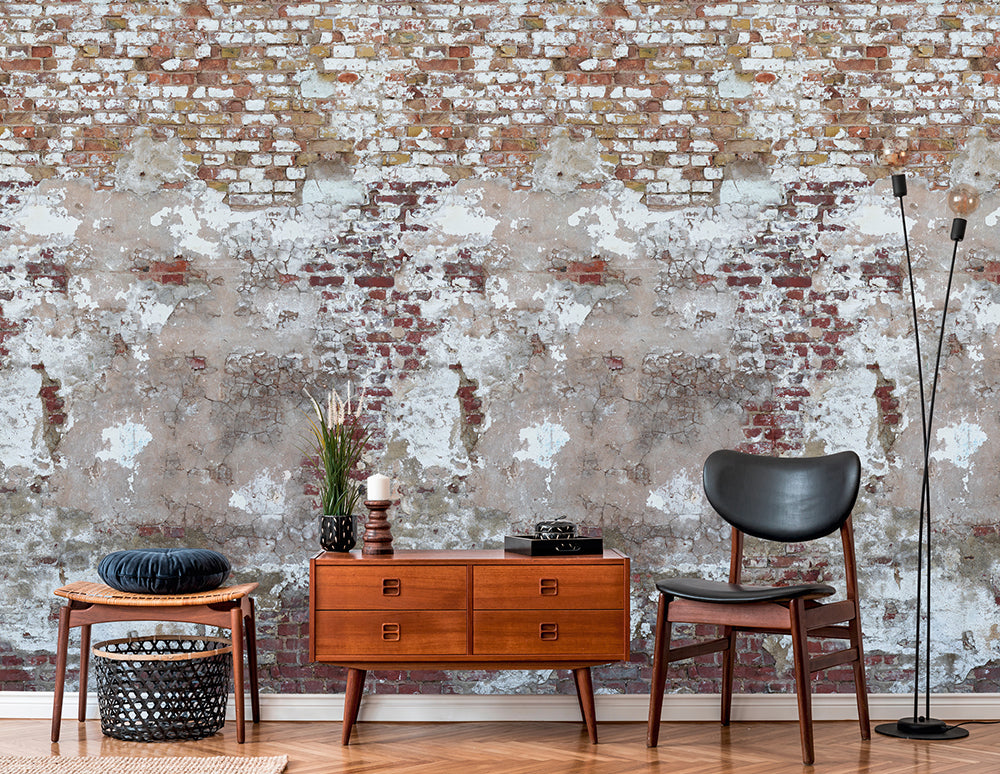 The Wall 2 - Weathered Brick smart walls AS Creation    