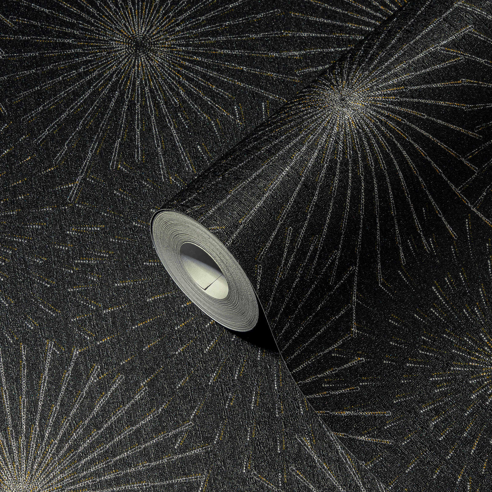 The Bos - Starburst geometric wallpaper AS Creation    
