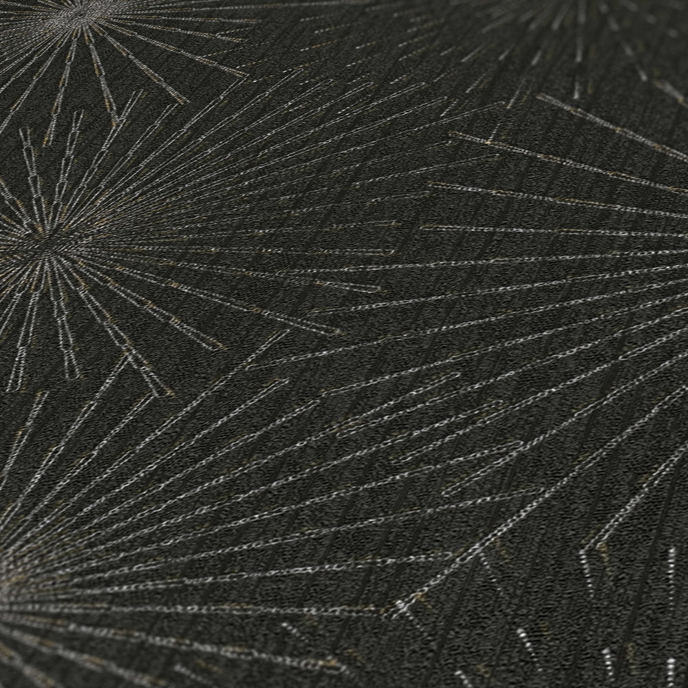 The Bos - Starburst geometric wallpaper AS Creation    