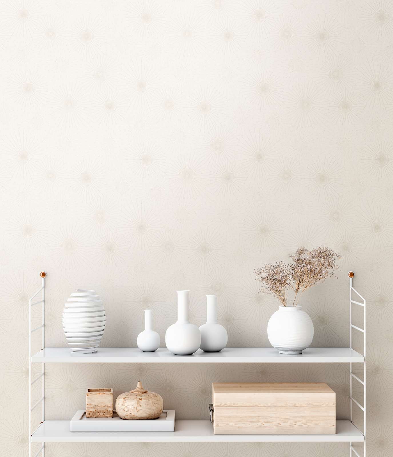 The Bos - Starburst geometric wallpaper AS Creation    