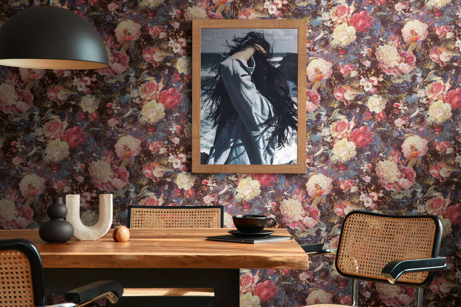 The Bos - Flower Power botanical wallpaper AS Creation    