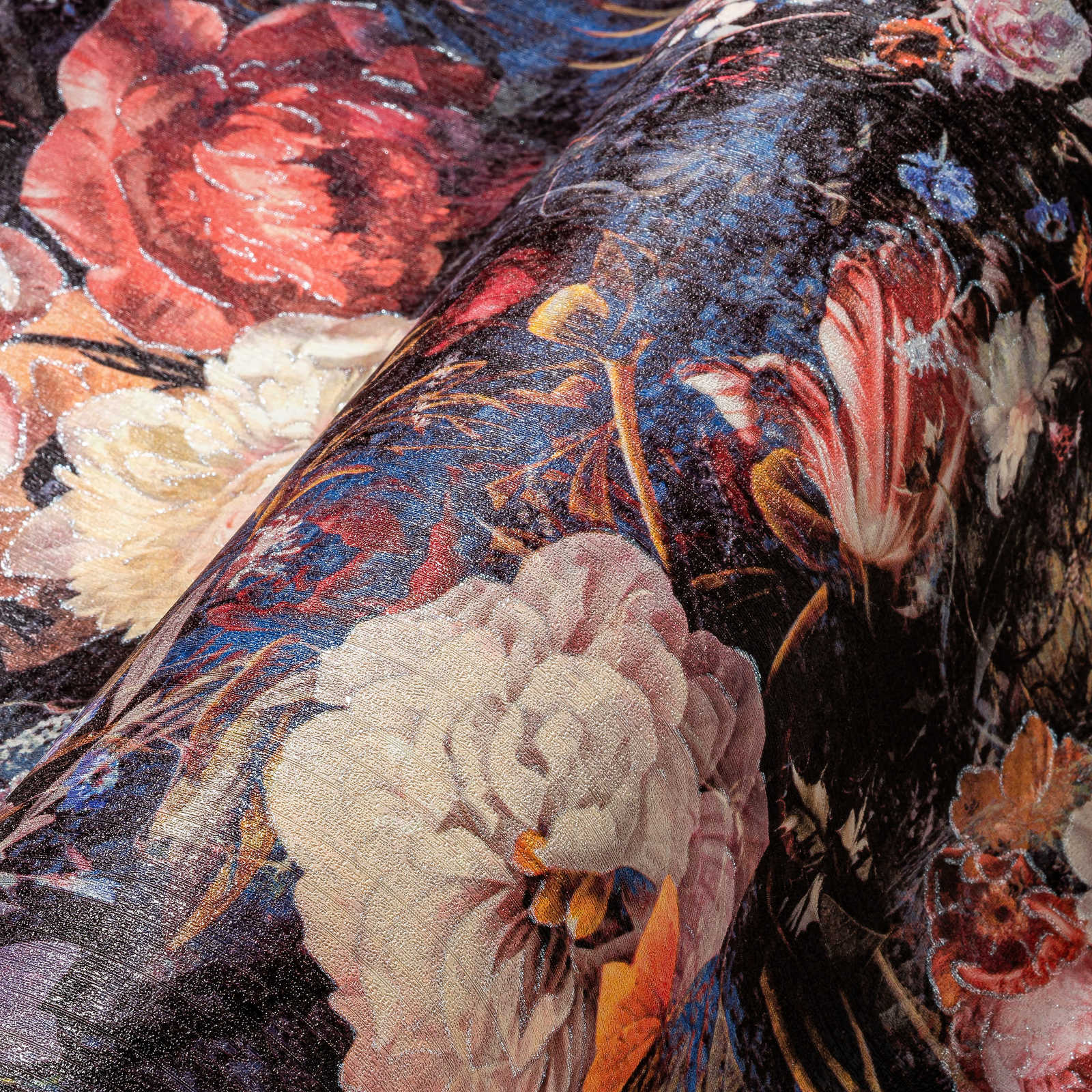 The Bos - Flower Power botanical wallpaper AS Creation    