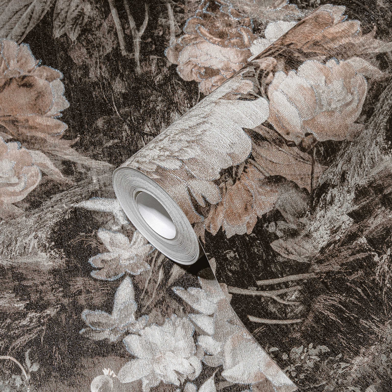 The Bos - Flower Power botanical wallpaper AS Creation    