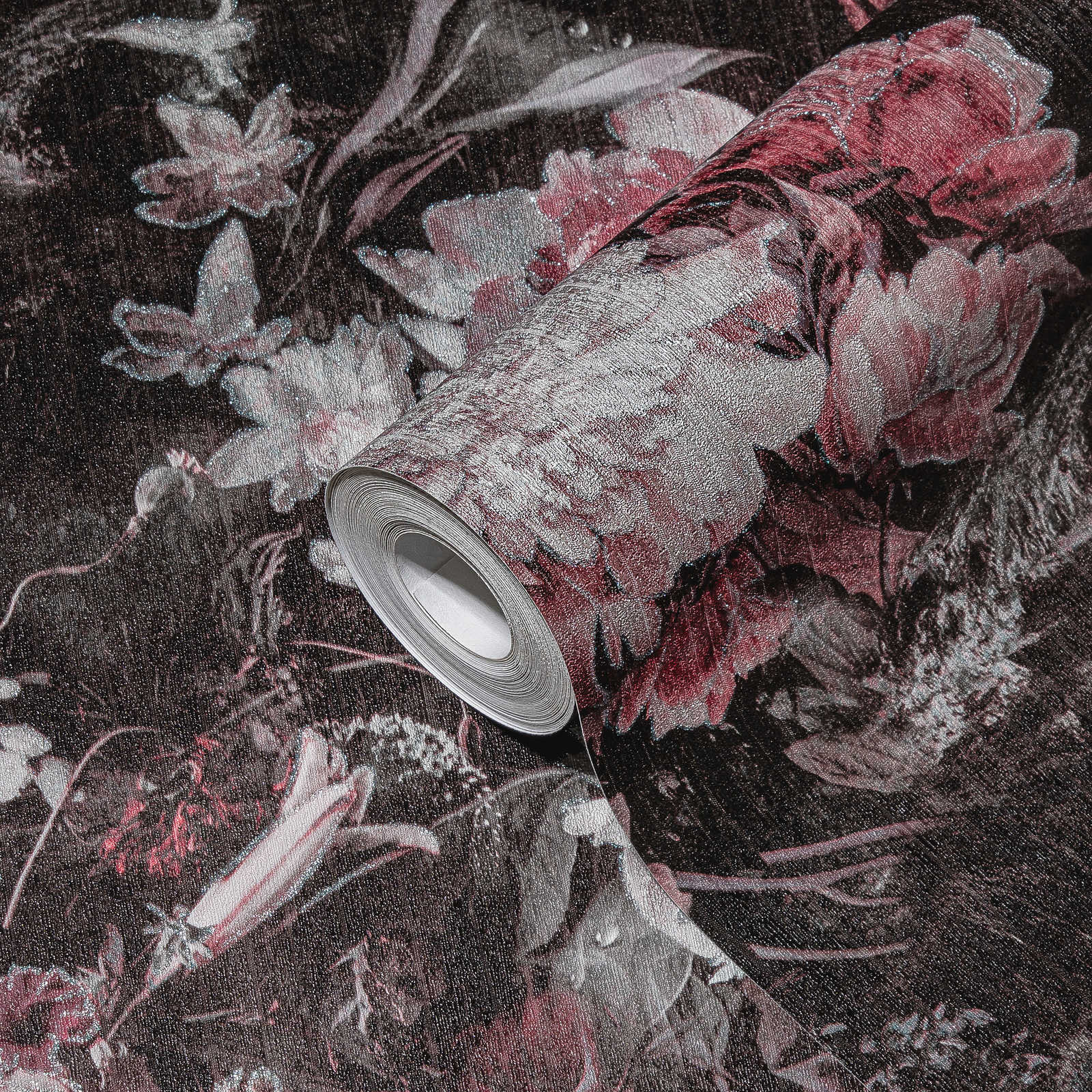 The Bos - Flower Power botanical wallpaper AS Creation    