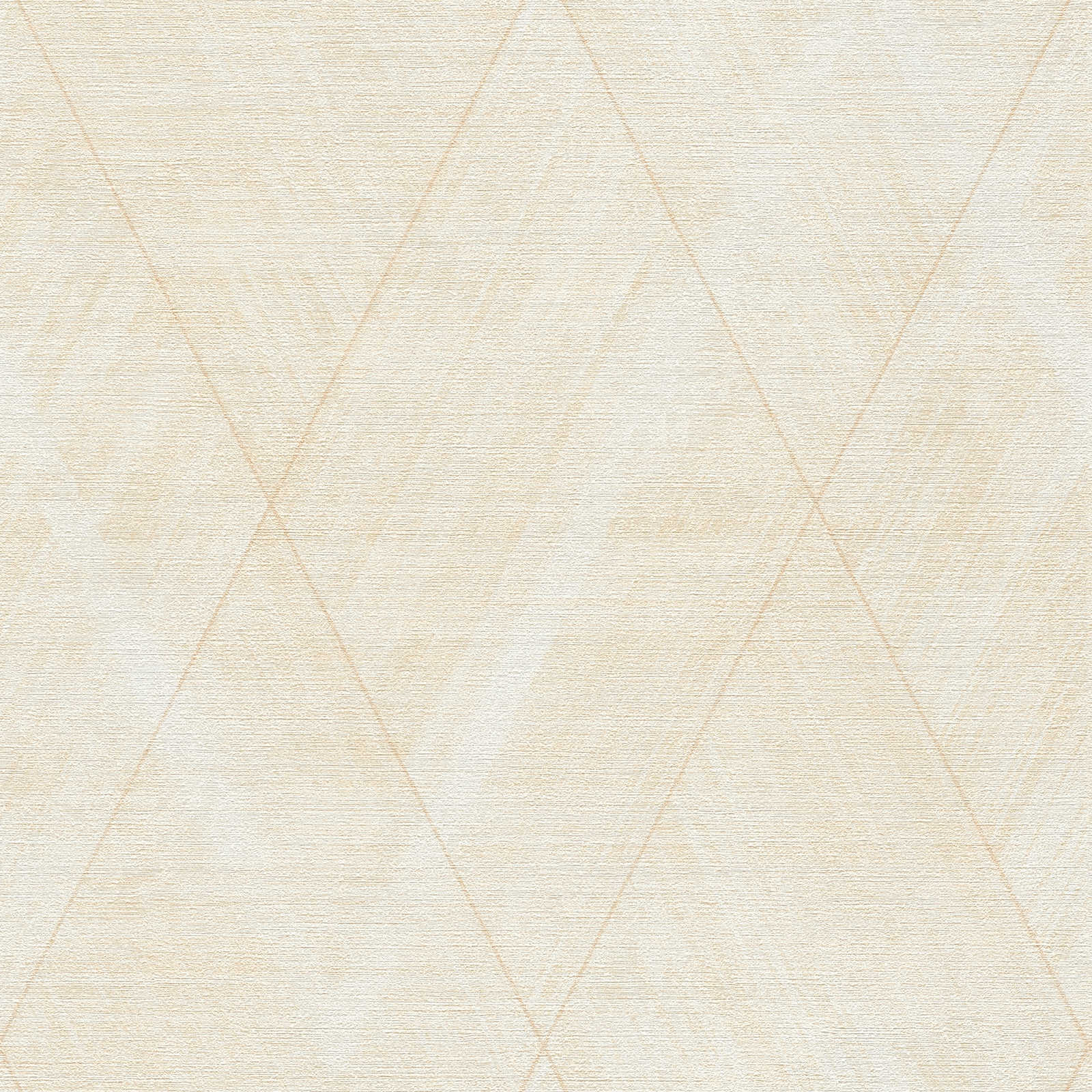 The Bos - Chevron geometric wallpaper AS Creation Roll Cream  388244