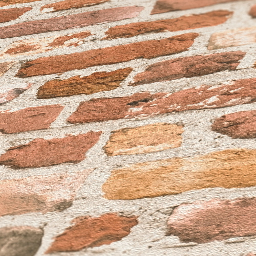 The Bos - Brick Wall industrial wallpaper AS Creation    