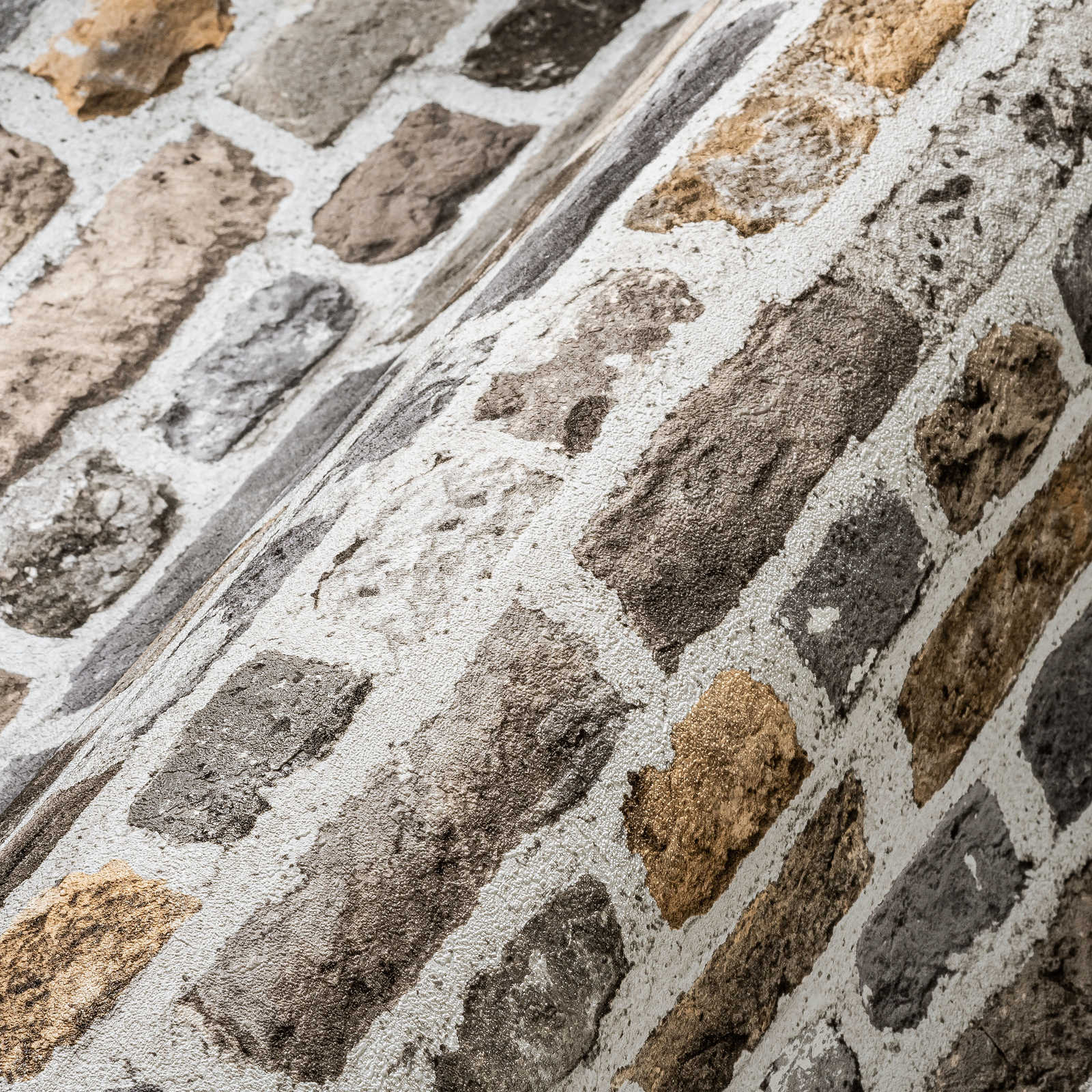 The Bos - Brick Wall industrial wallpaper AS Creation    