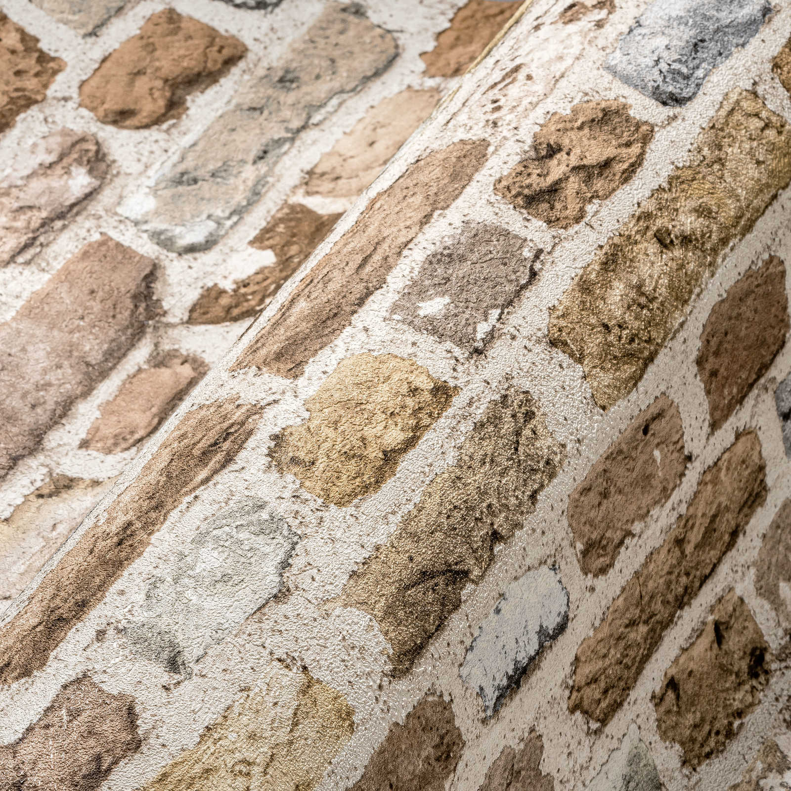 The Bos - Brick Wall industrial wallpaper AS Creation    