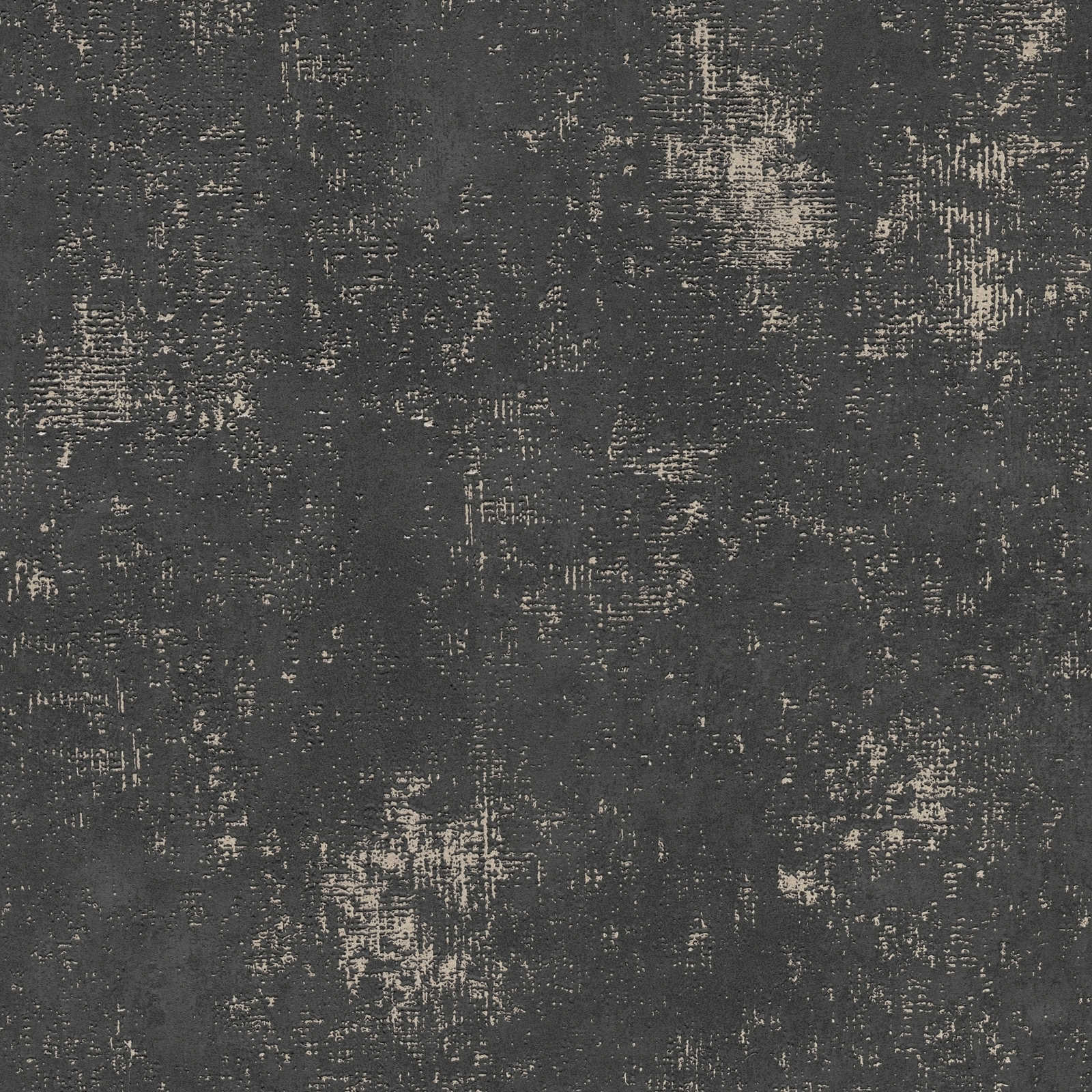 The Bos - Metallic Texture bold wallpaper AS Creation Roll Light Black  388325