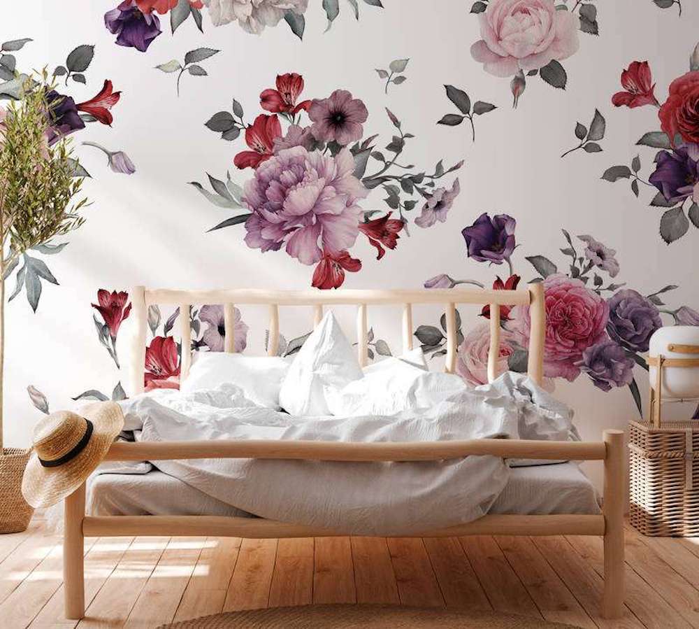 Design Walls - Motley Flowers Bouguet digital print AS Creation    