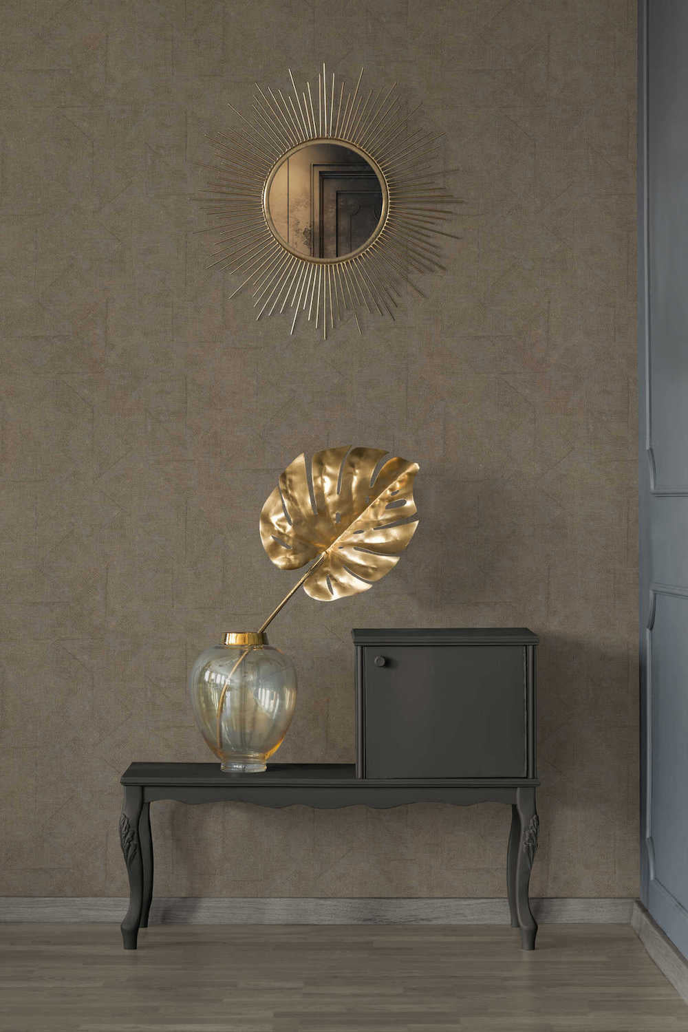 Absolutely Chic - Textured Geometry geometric wallpaper AS Creation    