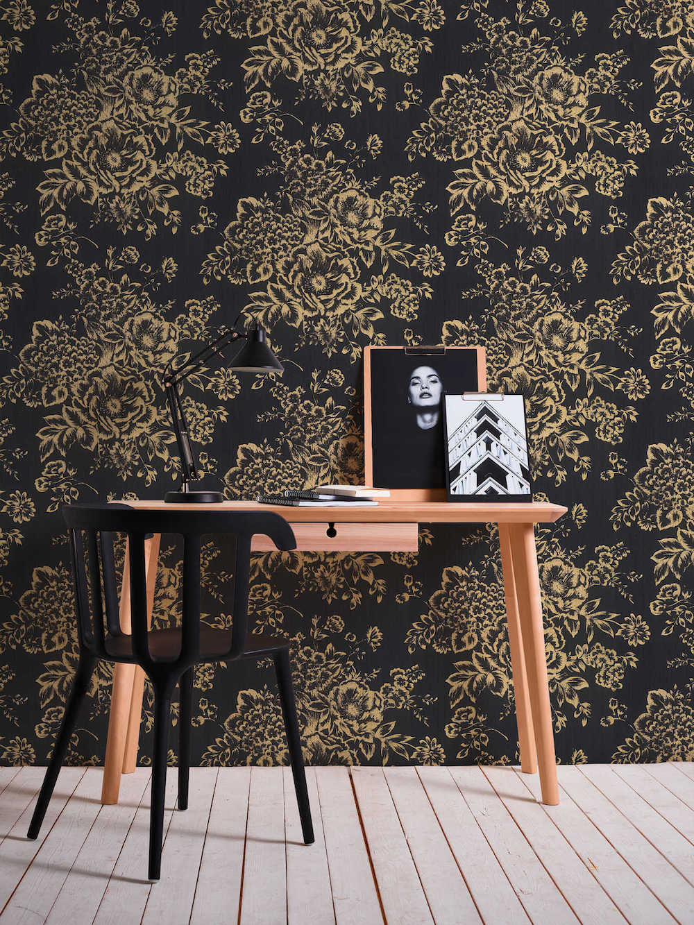 Metallic Silk textile wallpaper AS Creation    