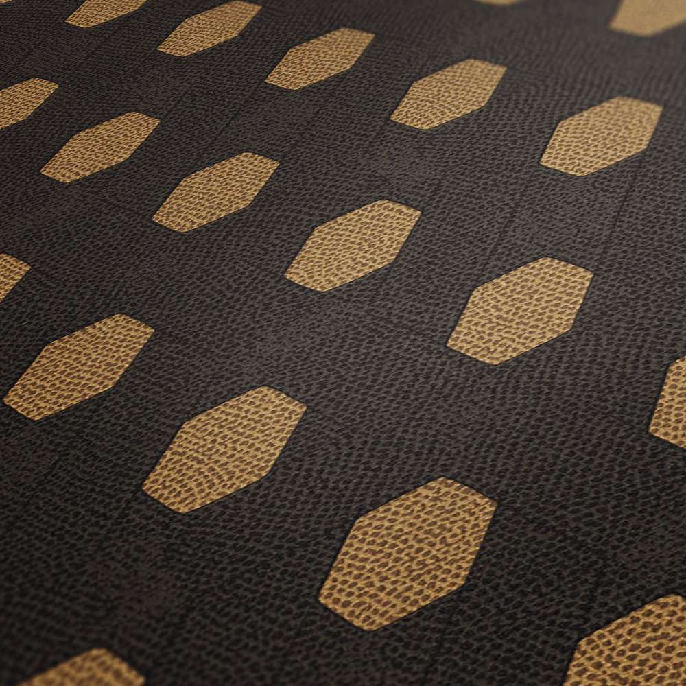 Absolutely Chic - Polka-Diamond Chic geometric wallpaper AS Creation    