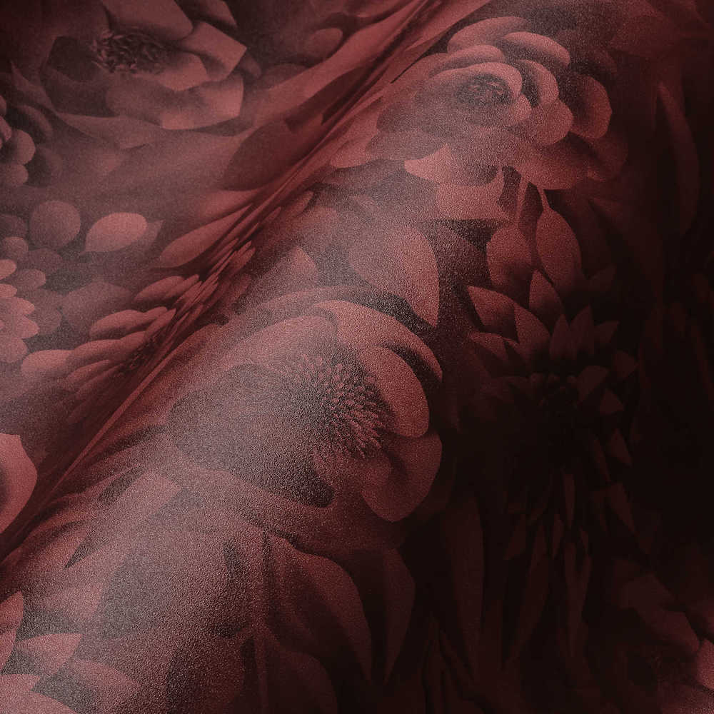 Pint Walls -  3D Effect Roses botanical wallpaper AS Creation    