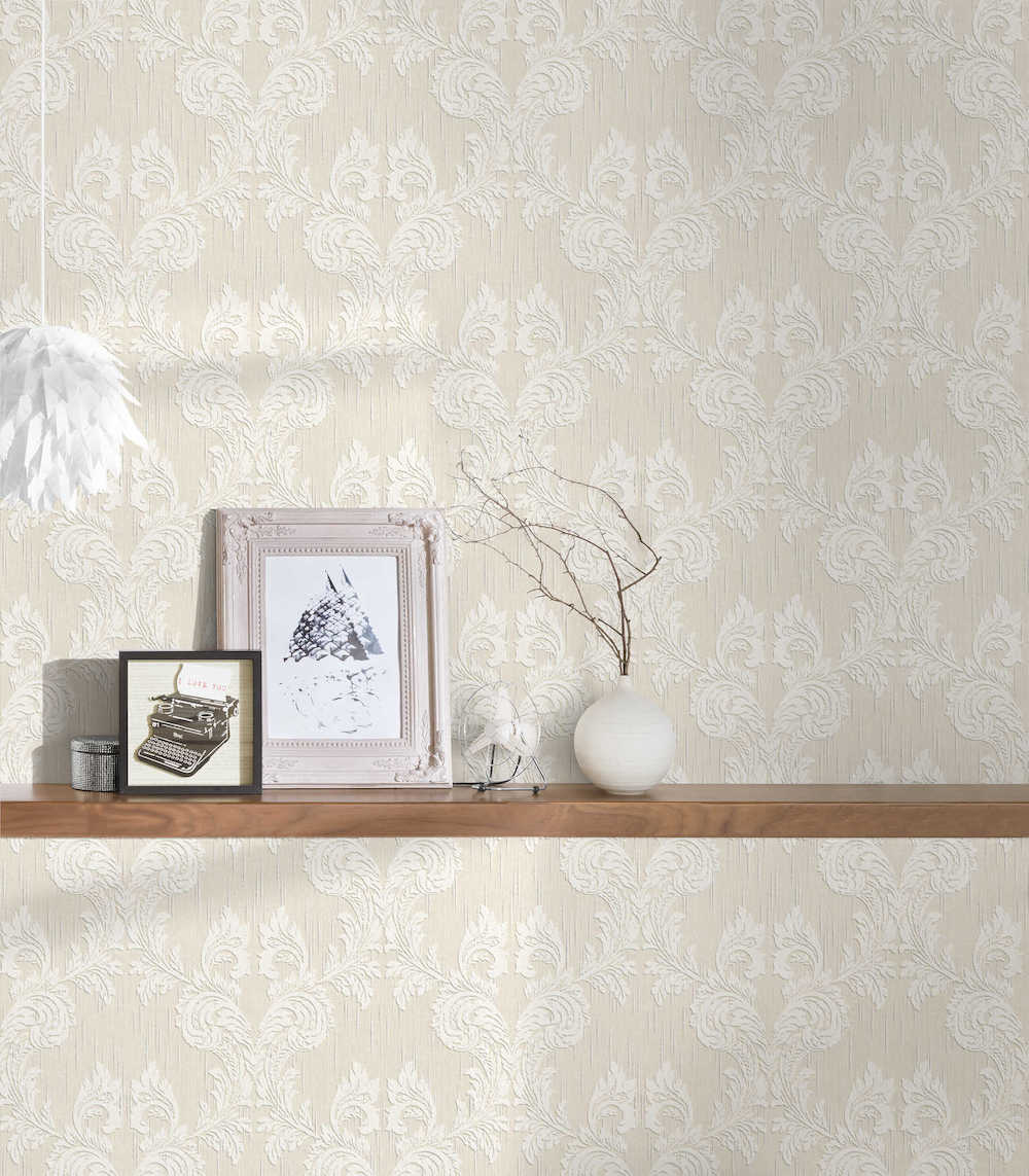 Tessuto - Baroque Texture textile wallpaper AS Creation    