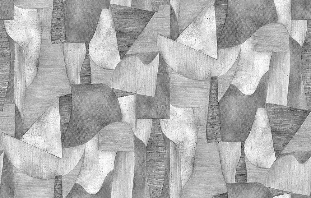 Smart Art Gallery - Ela smart walls Marburg Grey   47393