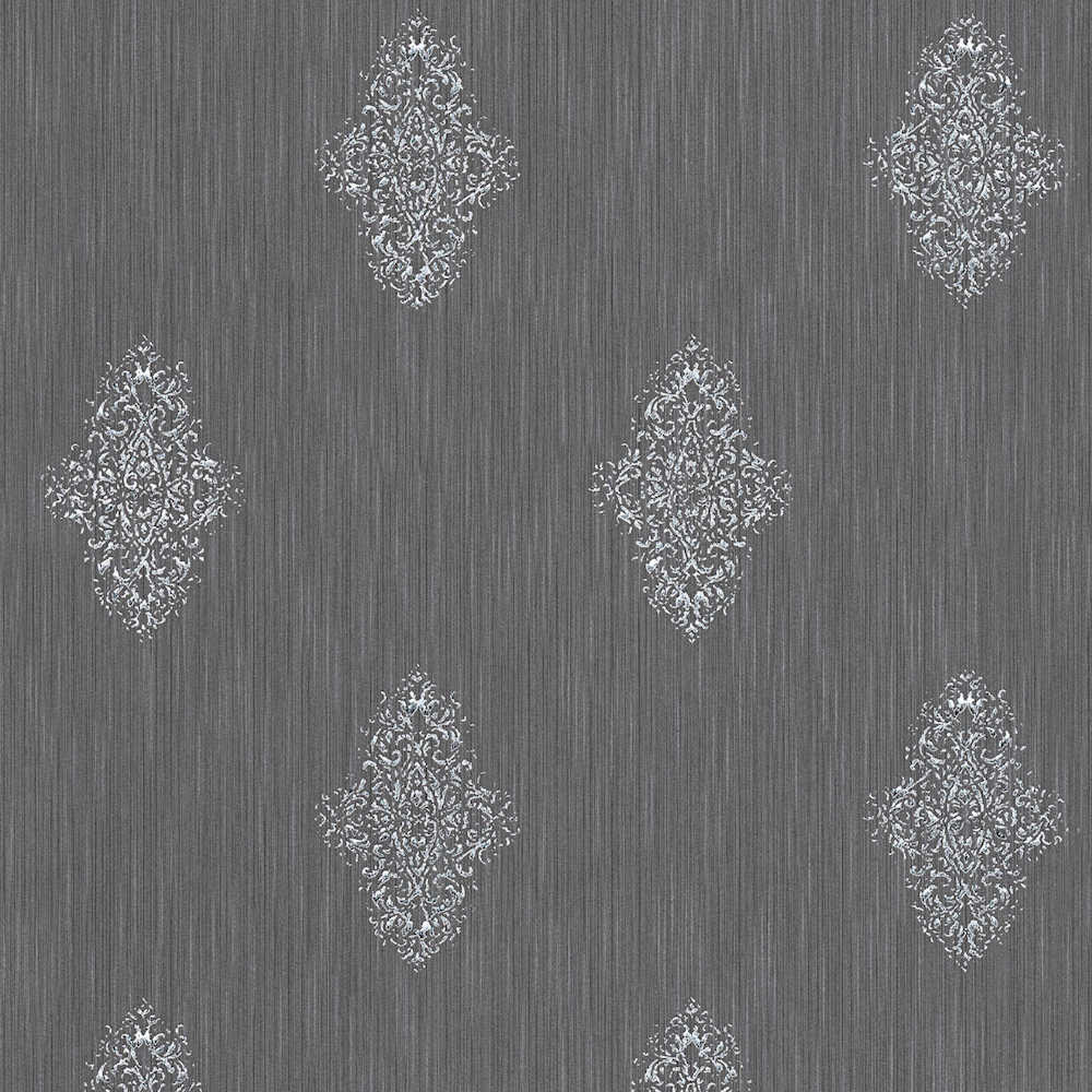 Luxury Wallpaper damask wallpaper AS Creation Roll Grey  319464