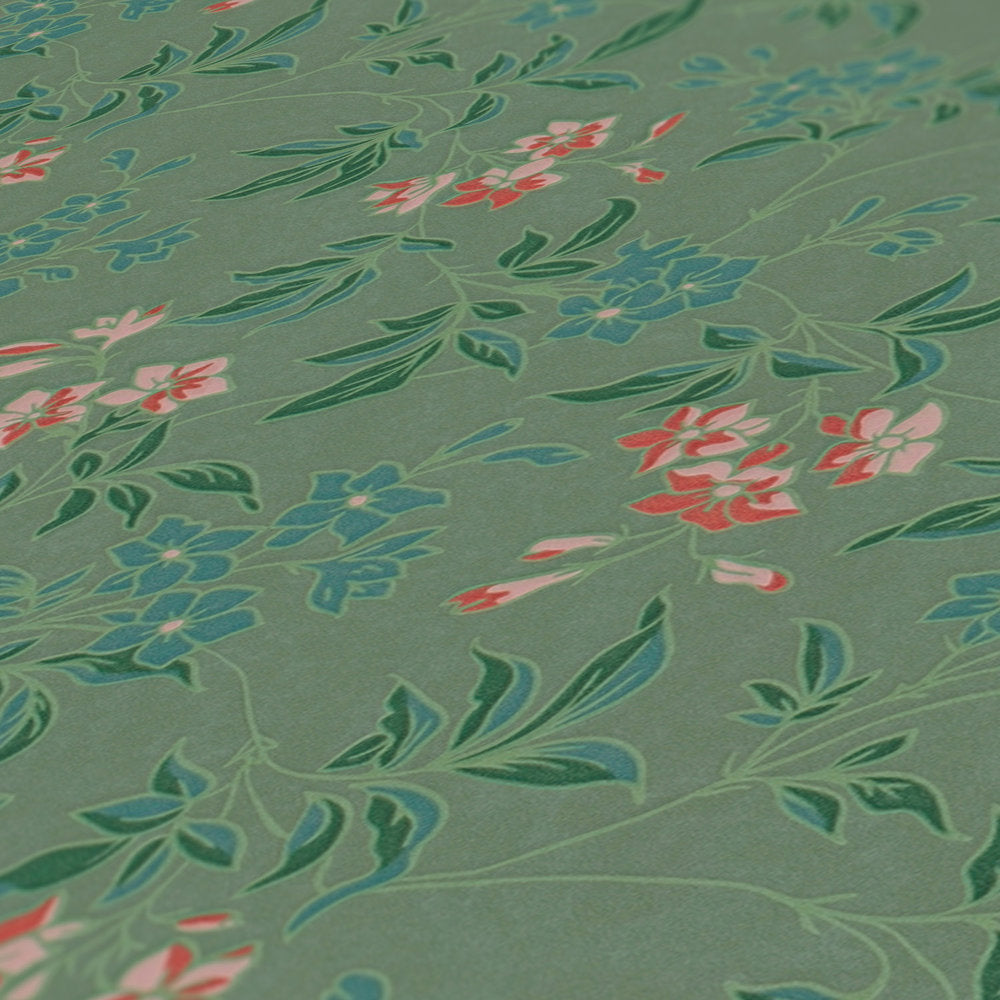 Art of Eden - Flower Tendrils botanical wallpaper AS Creation    