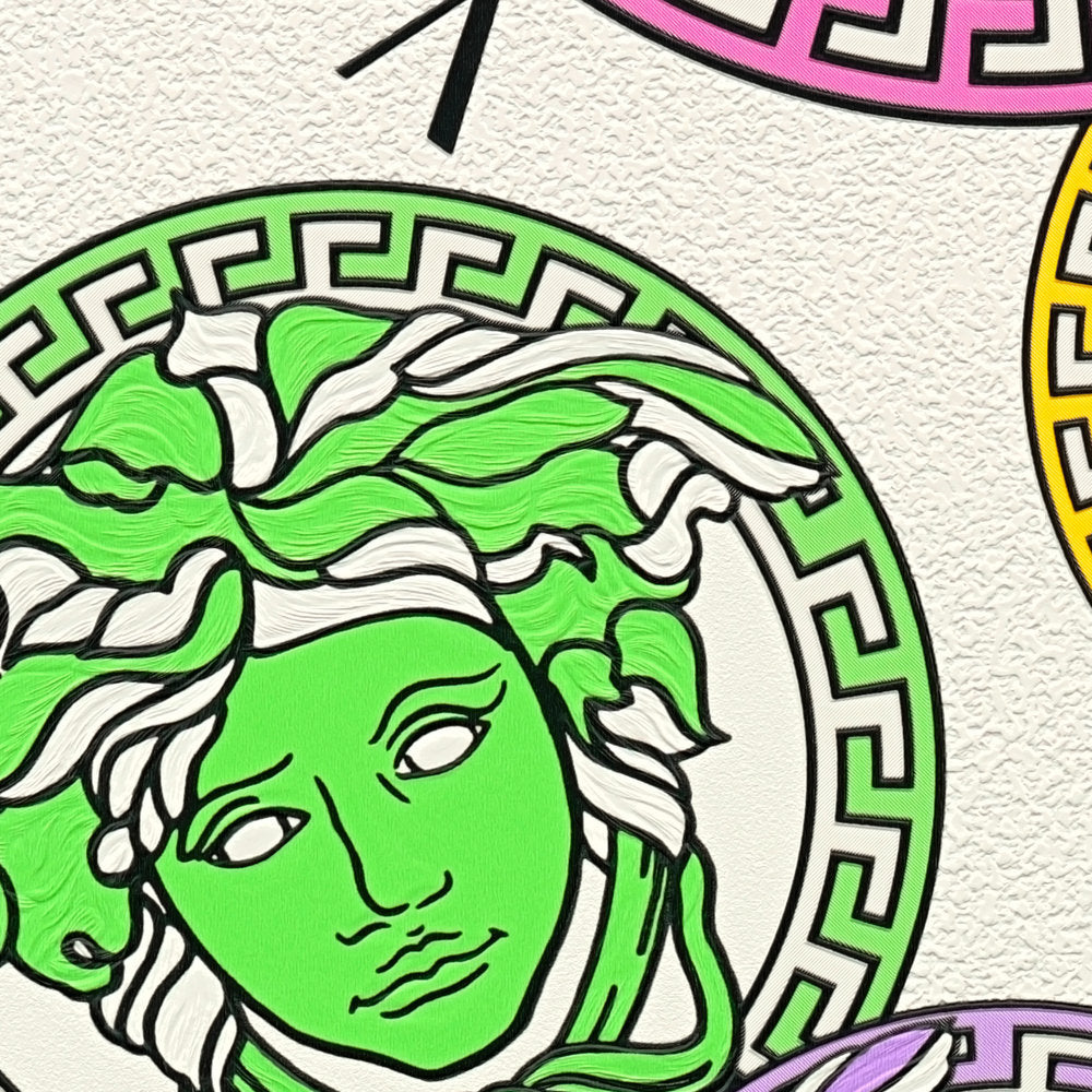 Versace 5 -  Medusa Duo designer wallpaper AS Creation    