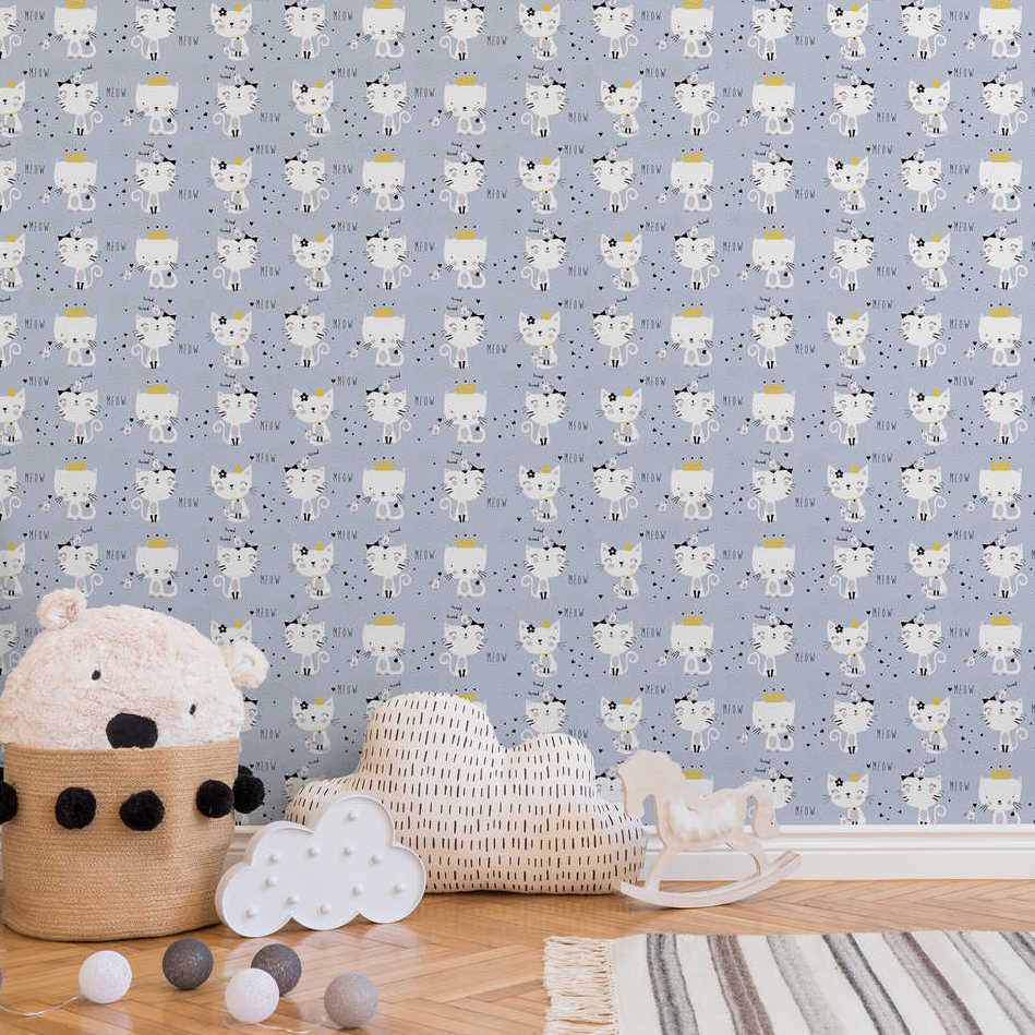 Little Love - Kittens kids wallpaper AS Creation    