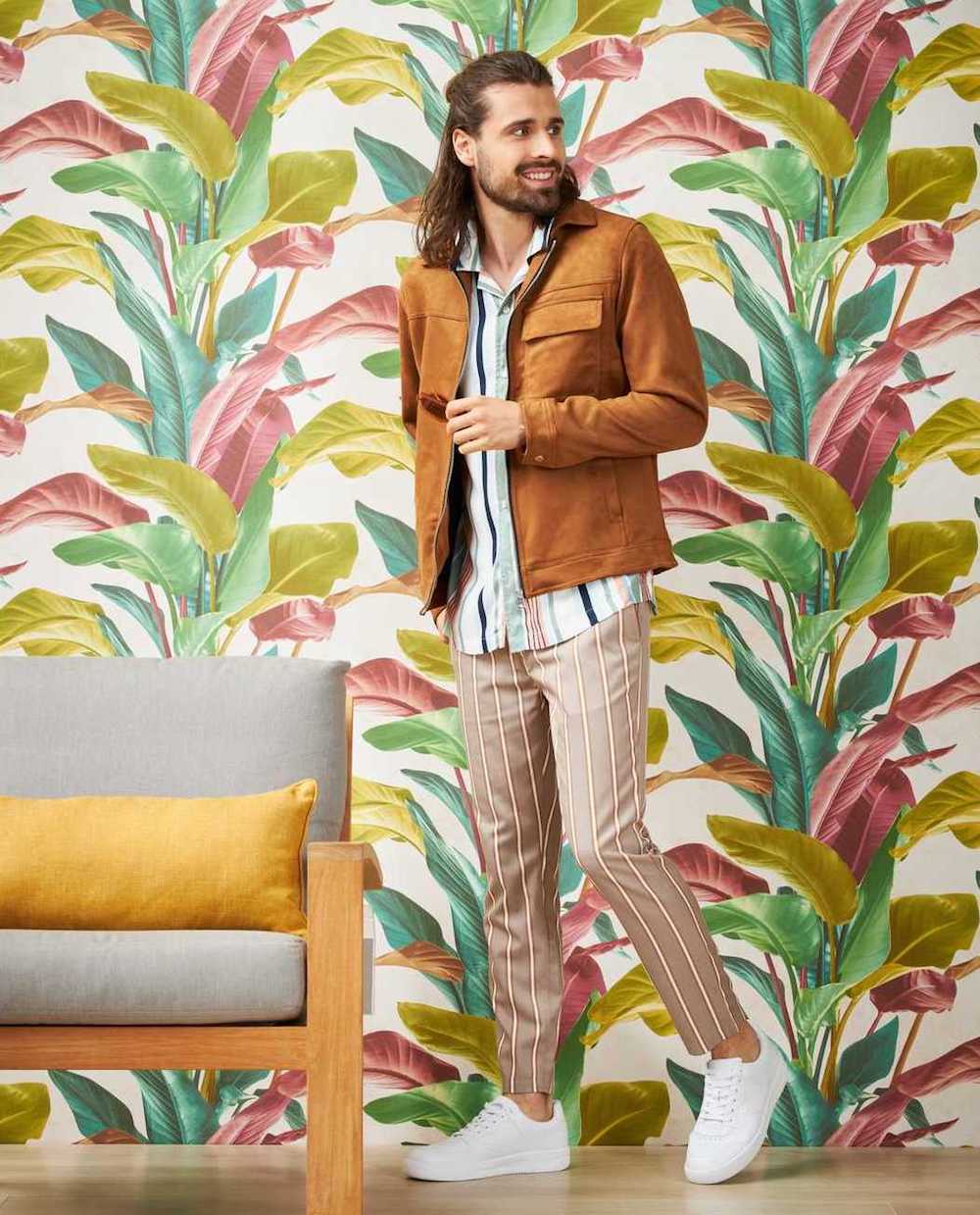 Metropolitan Stories 2 - Living Palms botanical wallpaper AS Creation    