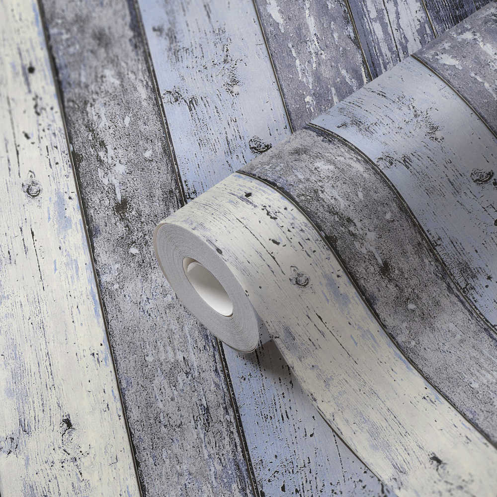 Industrial Elements - Timber Board industrial wallpaper AS Creation    
