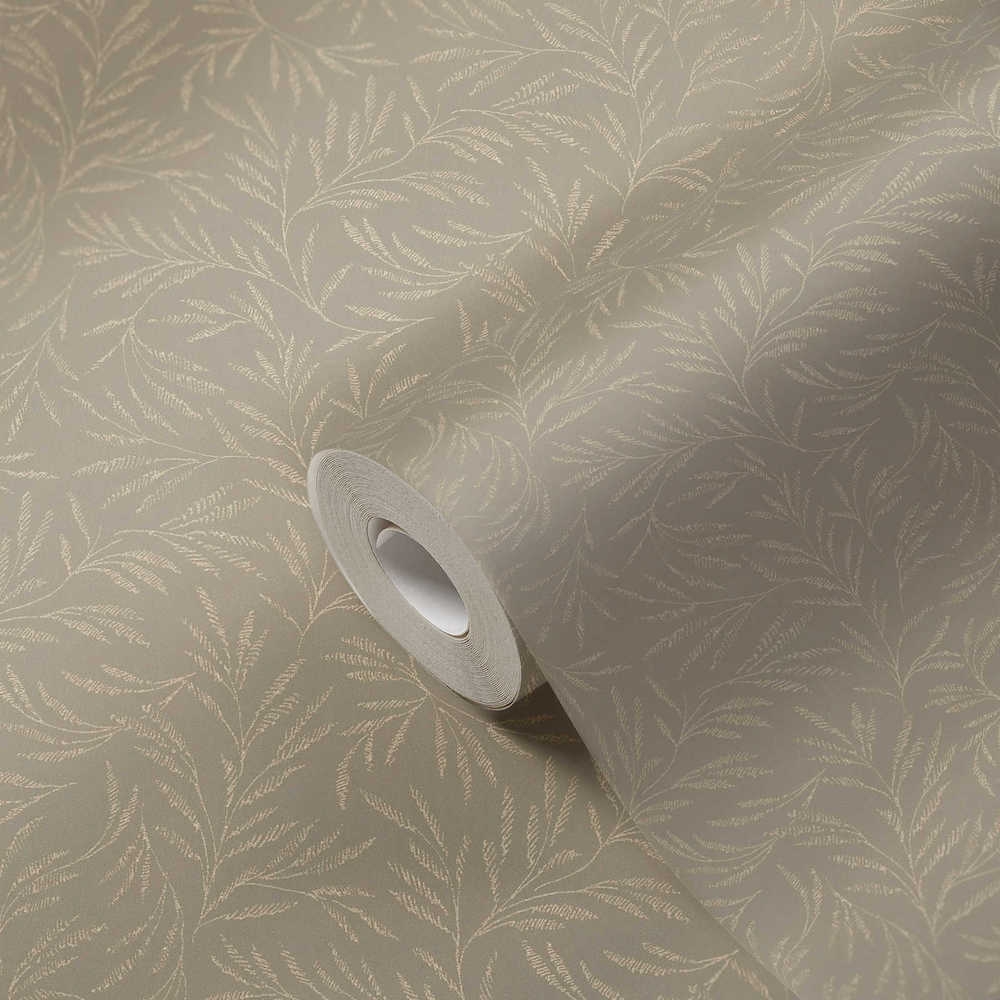 Alpha - Metallic Botanical botanical wallpaper AS Creation    