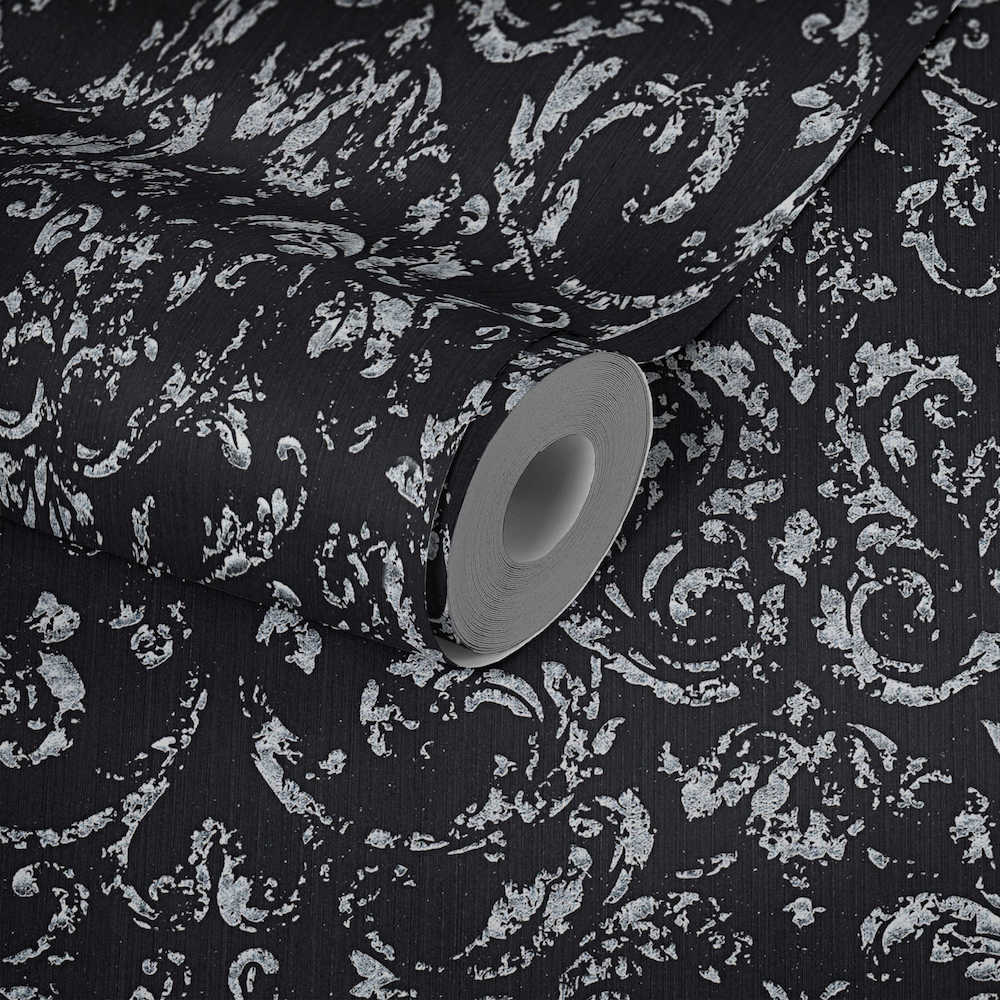 Metallic Silk textile wallpaper AS Creation    