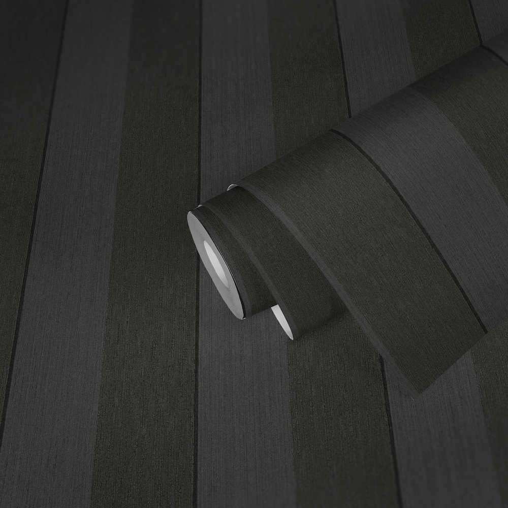Tessuto 2 - Flocked Stripe textile wallpaper AS Creation    