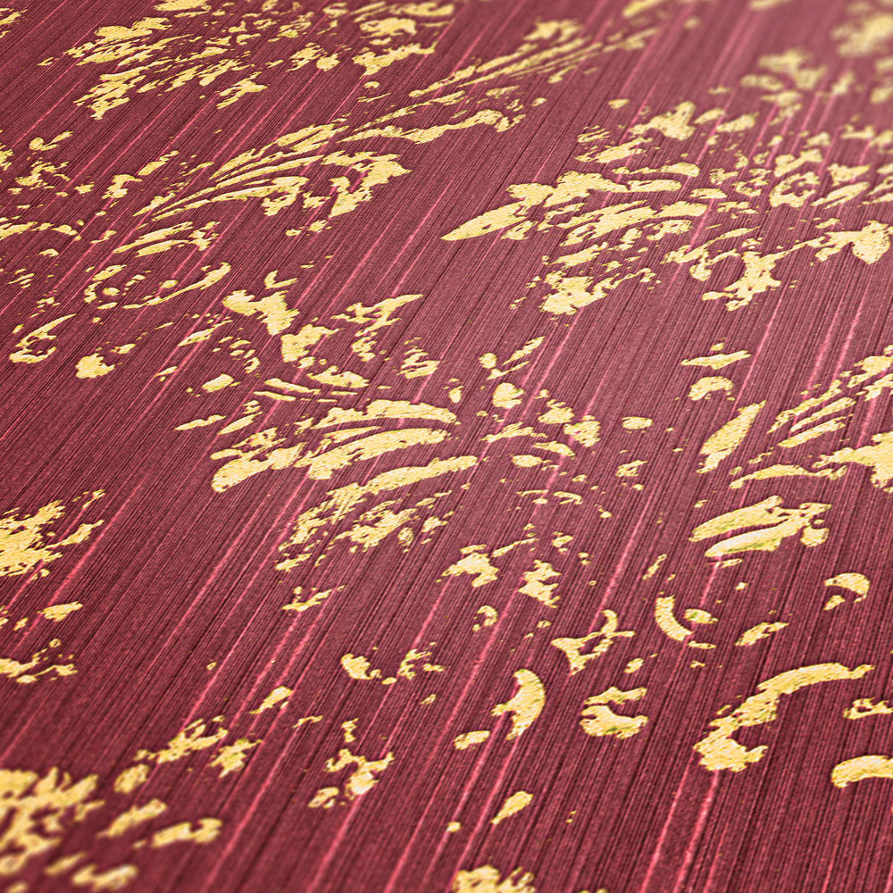 Metallic Silk textile wallpaper AS Creation    