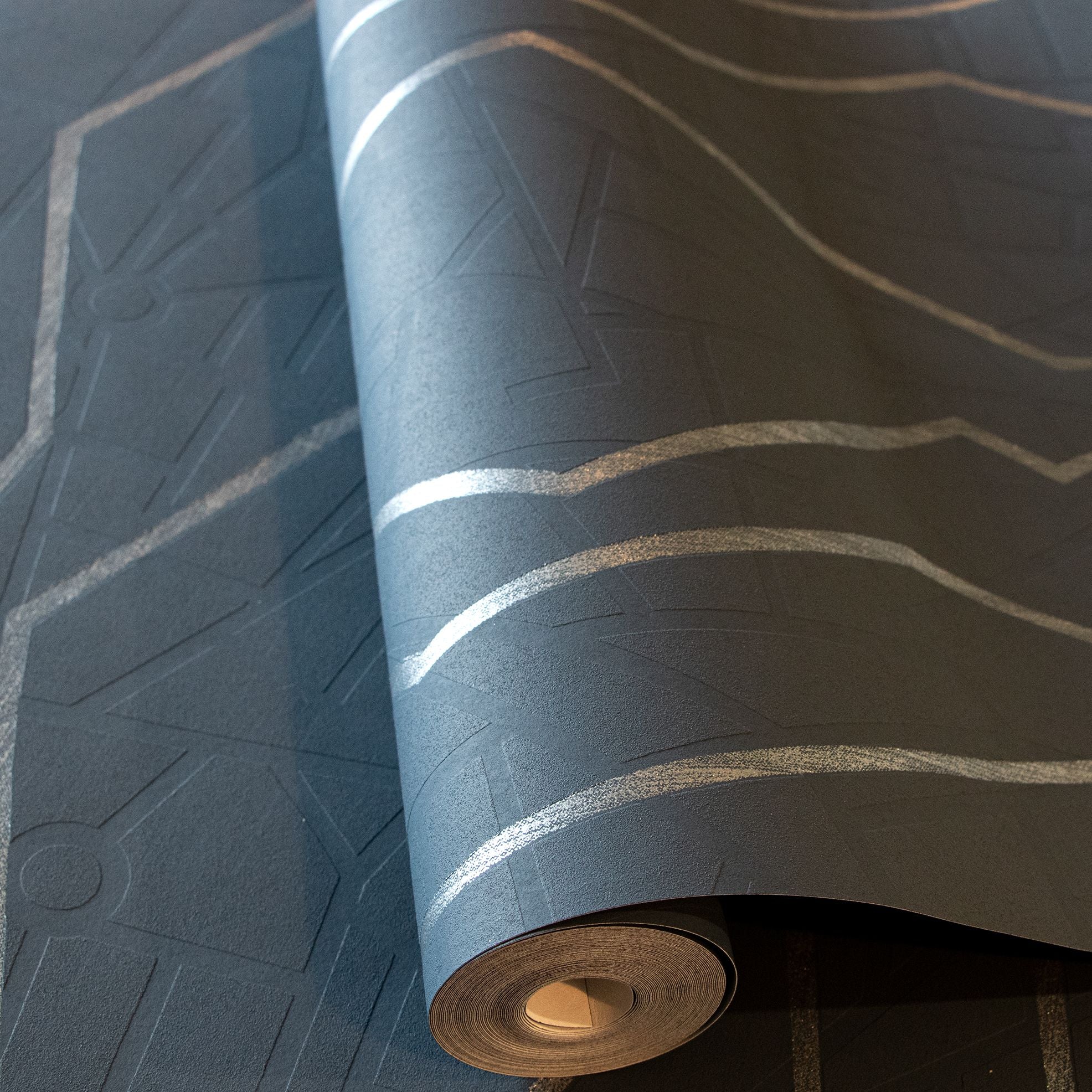 Slow Living - Connection stripe wallpaper Hohenberger    