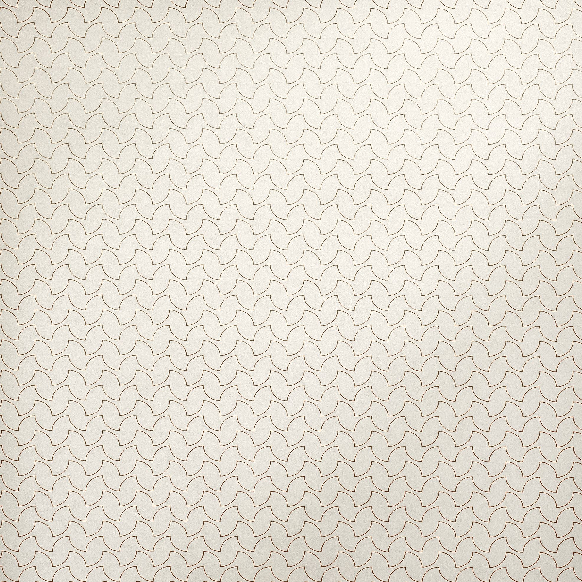 Slow Living - Balance geometric wallpaper Hohenberger Roll Dark Beige  64666