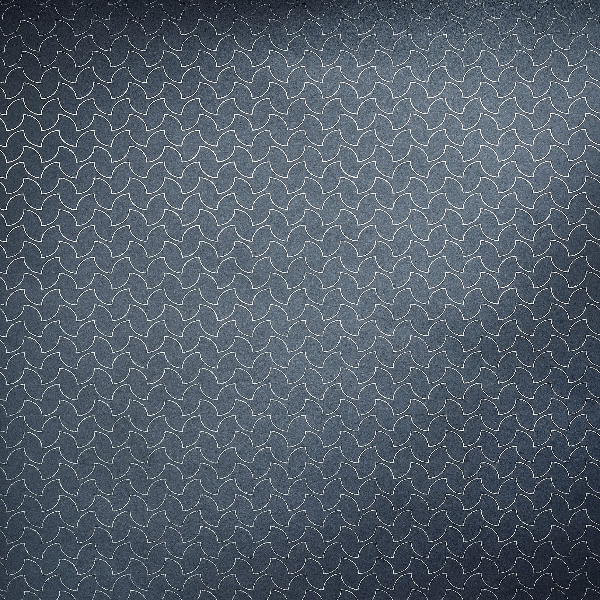 Slow Living - Balance geometric wallpaper Hohenberger Roll Dark Blue  64667