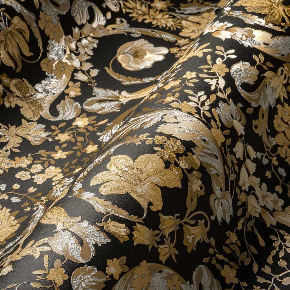 Versace 5 -  Floral Virtus designer wallpaper AS Creation    