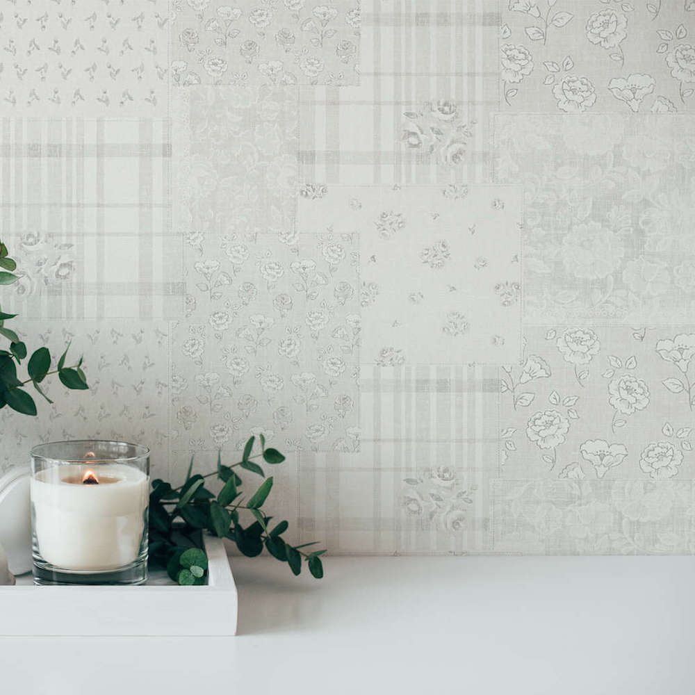 Maison Charme - Country Floral botanical wallpaper AS Creation    