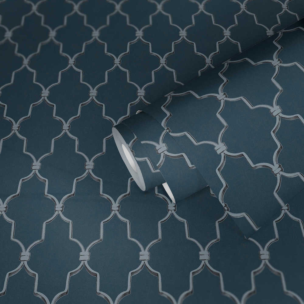 Michalsky 3 - Triumphant Trelliage geometric wallpaper AS Creation    