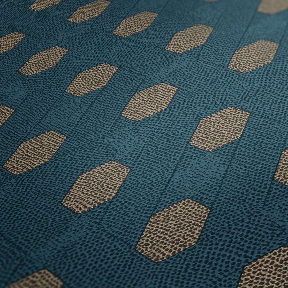 Absolutely Chic - Polka-Diamond Chic geometric wallpaper AS Creation    