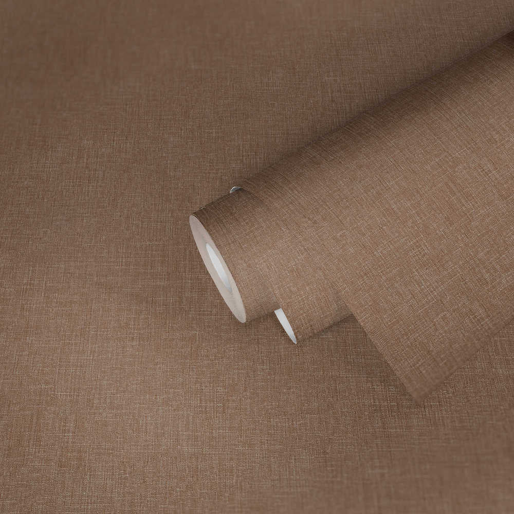 Metropolitan Stories - Linen Fresh plain wallpaper AS Creation    