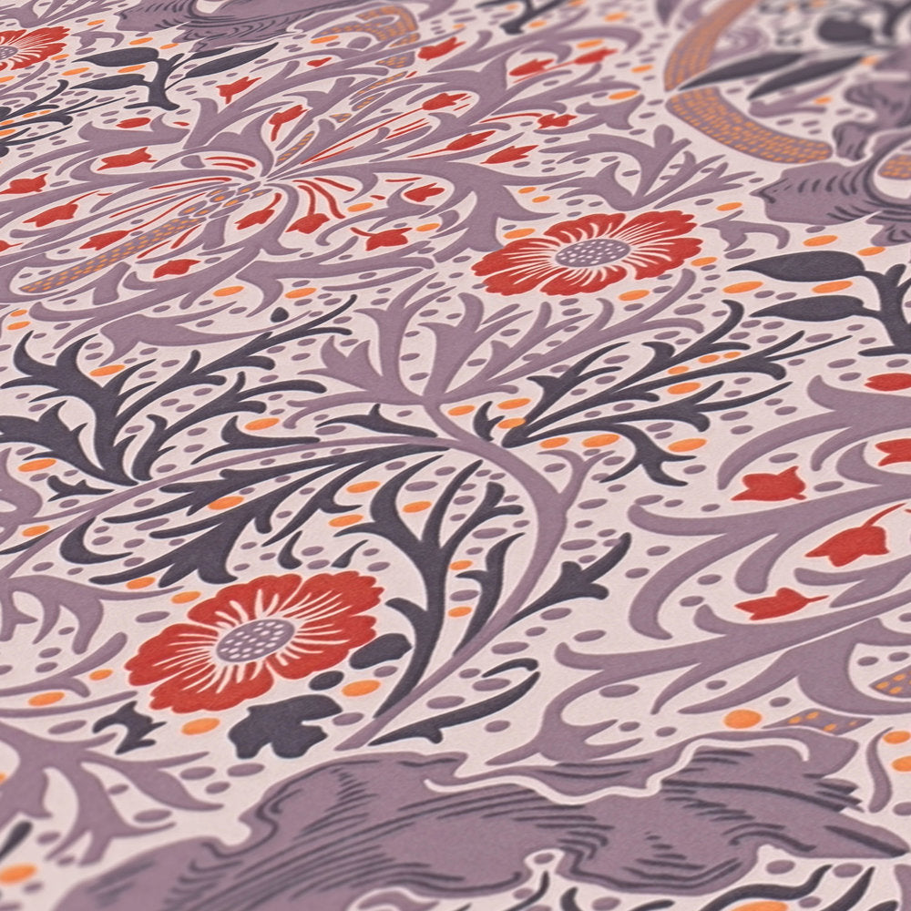 Art of Eden - Tendril Blossoms botanical wallpaper AS Creation    