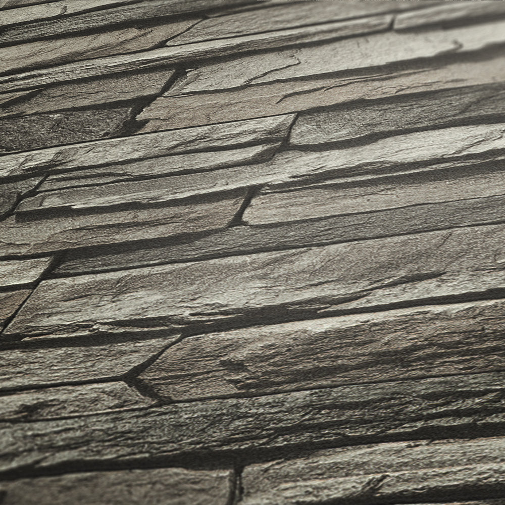 Industrial Elements - Stone Slate industrial wallpaper AS Creation    