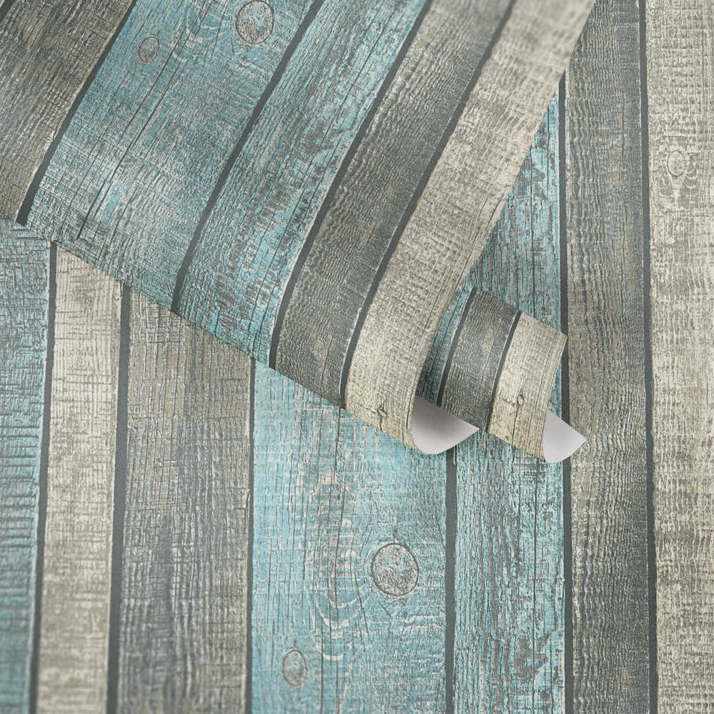 Industrial Elements - Wooden Beams industrial wallpaper AS Creation    