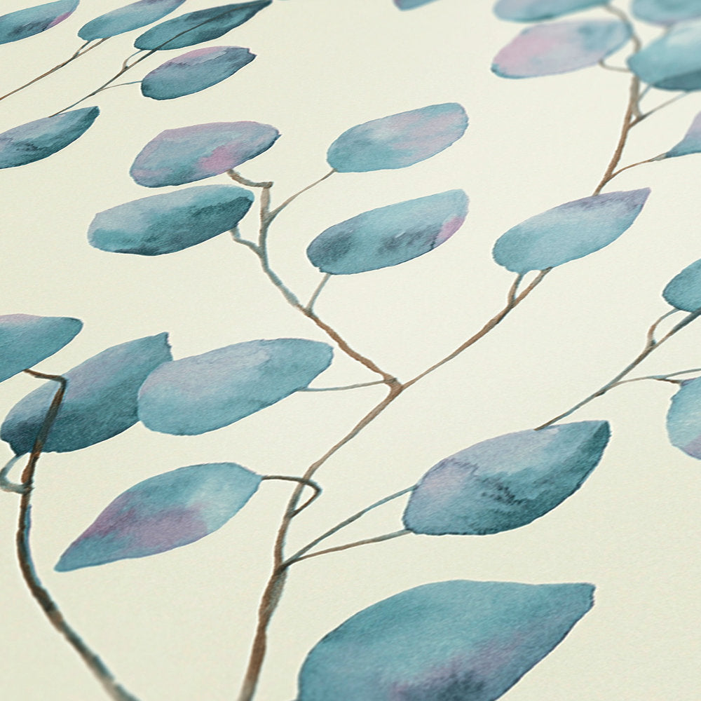 Greenery - Watercolor Vines botanical wallpaper AS Creation    