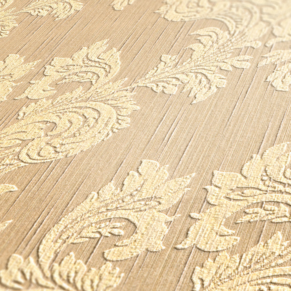 Tessuto - Baroque Texture textile wallpaper AS Creation    