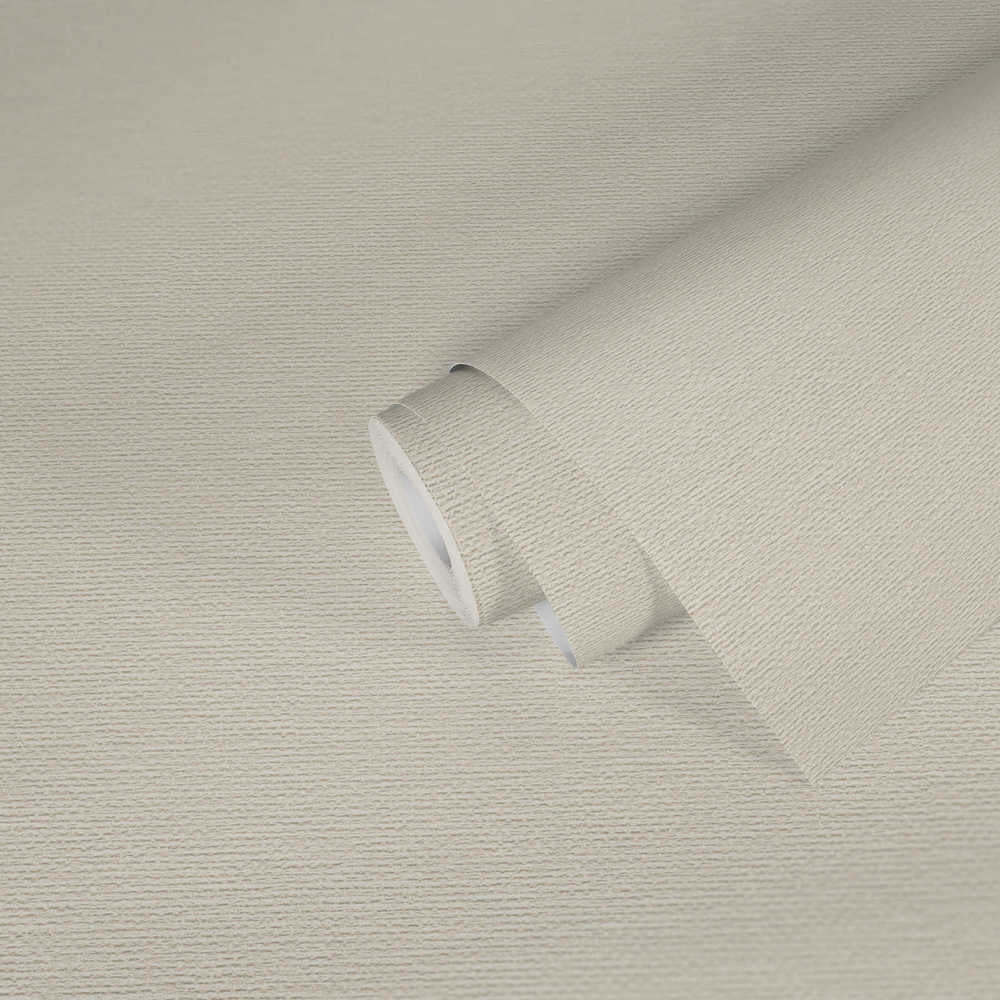 Hygge 2 - Wider Grasscloth Look plain wallpaper AS Creation    