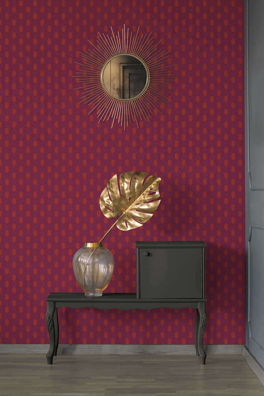 Absolutely Chic - Polka-Diamond Chic geometric wallpaper AS Creation    