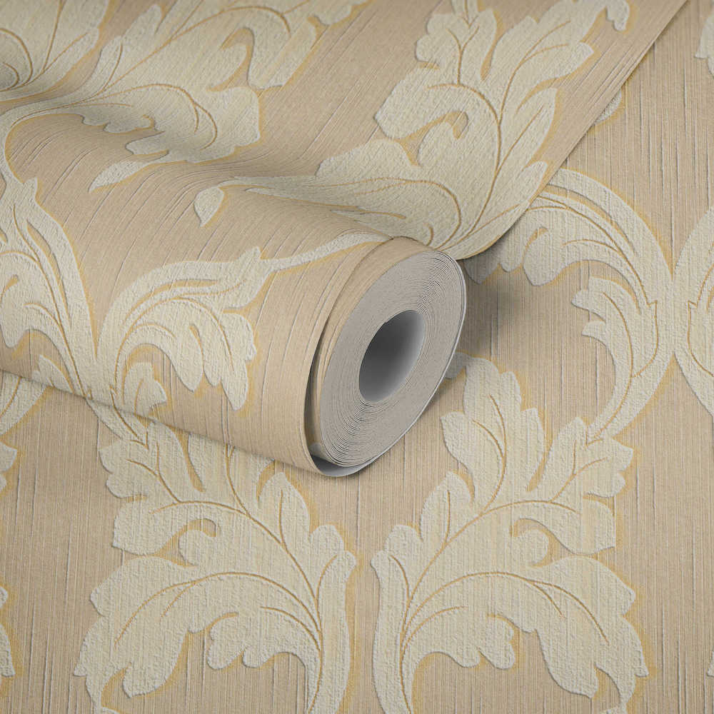 Tessuto - Textured Filigree textile wallpaper AS Creation    