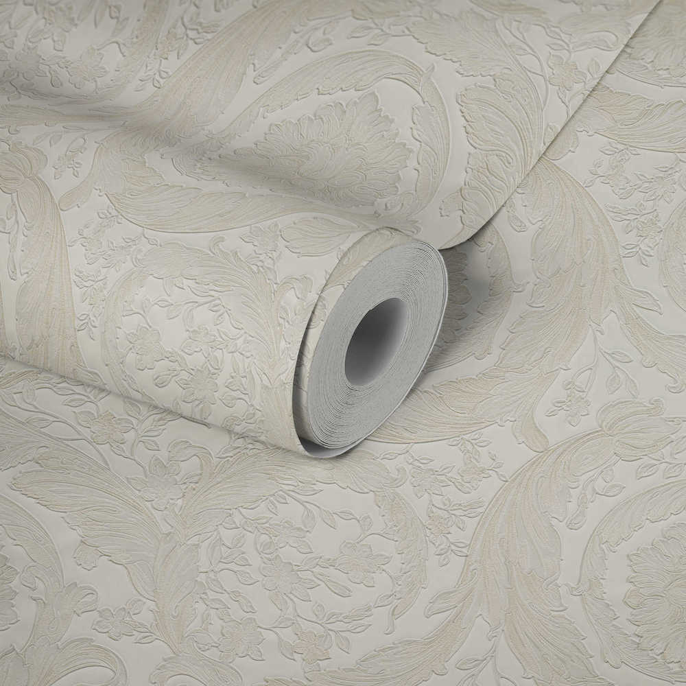 Versace 4-  Classic Floral Swirls designer wallpaper AS Creation    