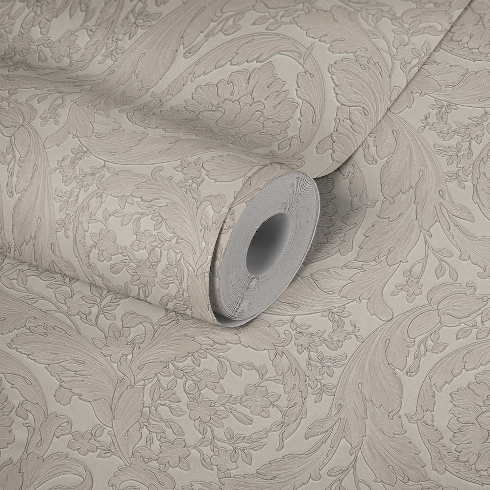 Versace 4-  Classic Floral Swirls designer wallpaper AS Creation    