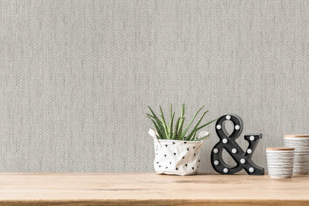 Hygge 2 -  Seagrass Look bold wallpaper AS Creation    