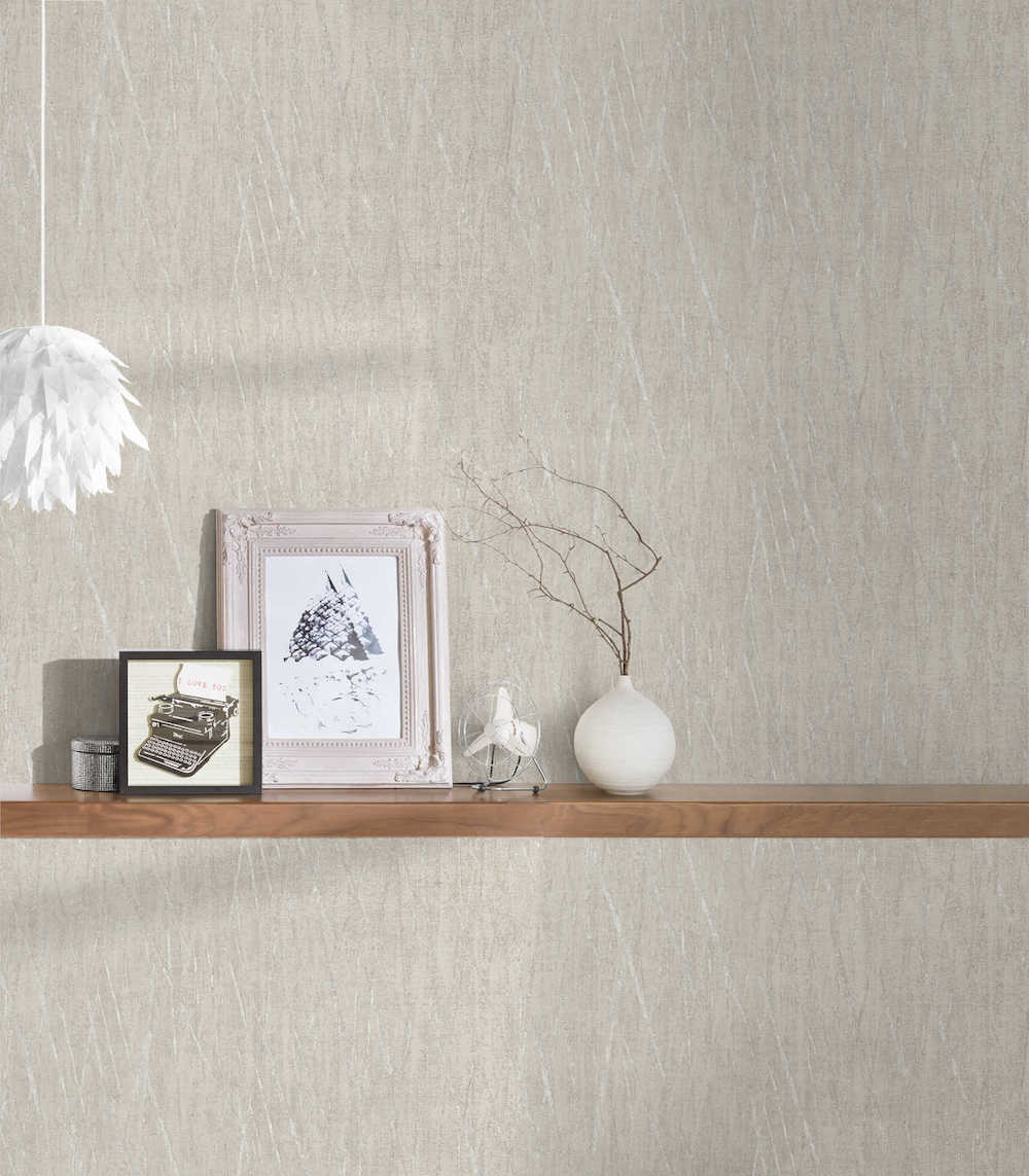 Hygge 2 -  Shimmer Lines stripe wallpaper AS Creation    